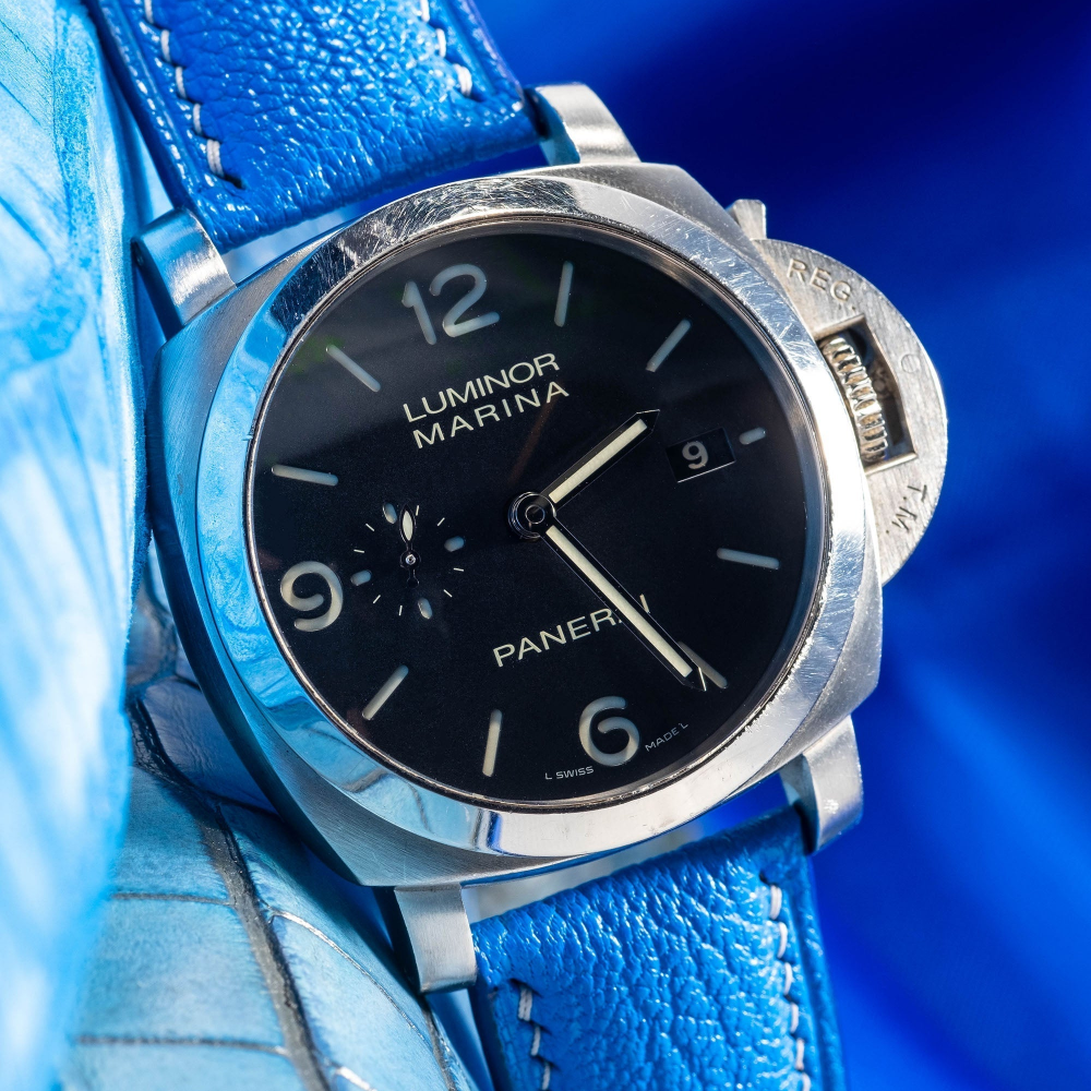 Chevre Leather Strap for Panerai Luminor