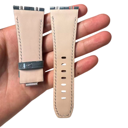 Alligator Leather Strap for AP Royal Oak Offshore 43mm