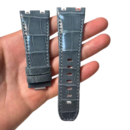 Alligator Leather Strap for AP Royal Oak Offshore 43mm