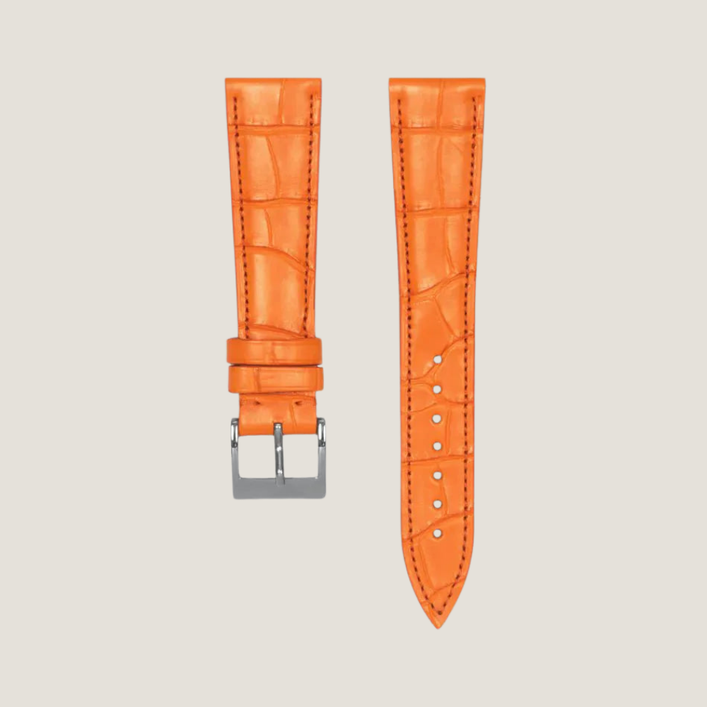 Custom Alligator Leather Watch Strap  – Handmade to Order