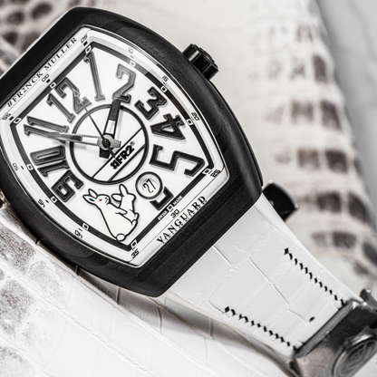 Alligator Leather Strap for Franck Muller Vanguard