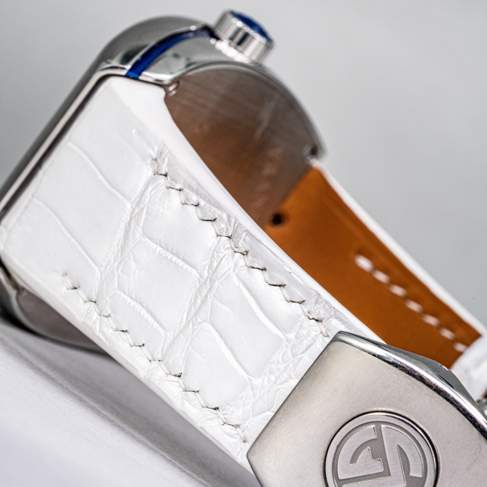 Alligator Leather Strap for Franck Muller Vanguard
