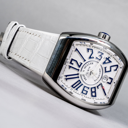 Alligator Leather Strap for Franck Muller Vanguard
