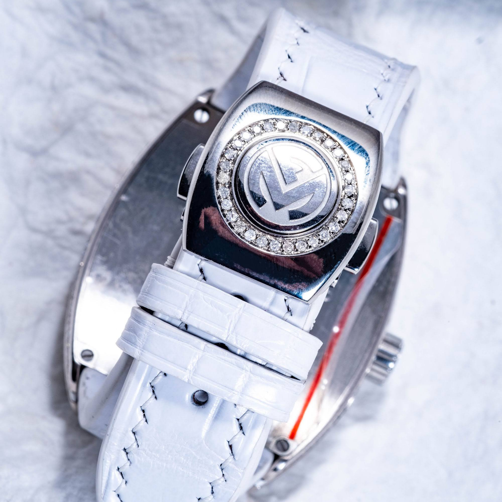 Alligator Leather Strap for Franck Muller Vanguard