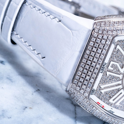 Alligator Leather Strap for Franck Muller Vanguard