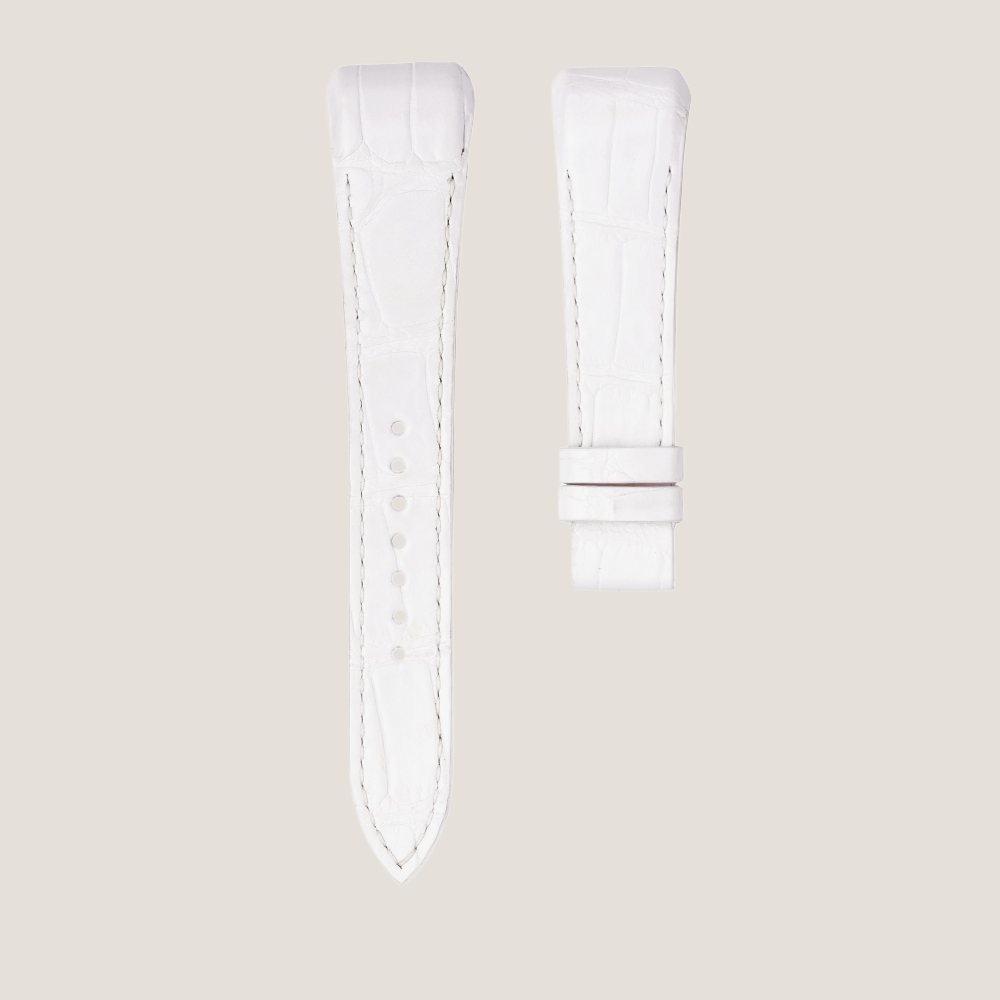 Alligator Leather Strap for Franck Muller Vanguard