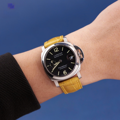 Alligator Leather Strap for Panerai Luminor Due