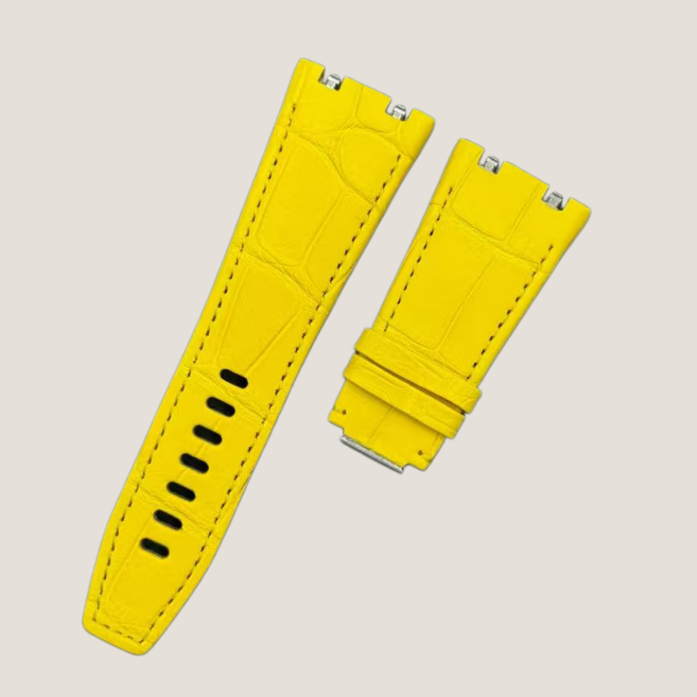 Alligator Leather Strap for AP Royal Oak Offshore 43mm