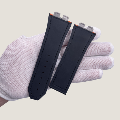 Hybrid Alligator & FKM Rubber Strap for Hublot