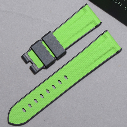 FKM Sailcloth Rubber Strap for Panerai