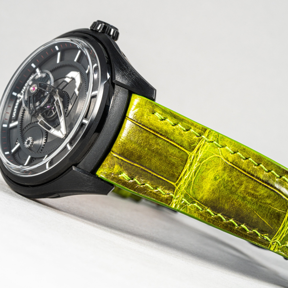 Alligator Leather Strap for Ulysse Nardin