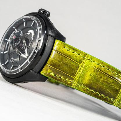 Alligator Leather Strap for Ulysse Nardin