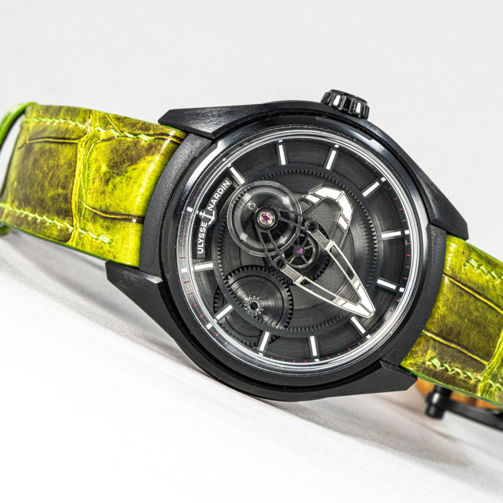 Alligator Leather Strap for Ulysse Nardin