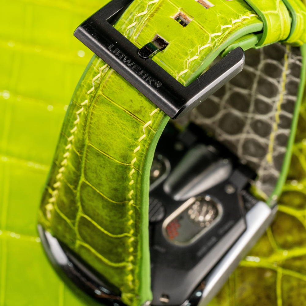 Alligator Leather Strap for Urwerk