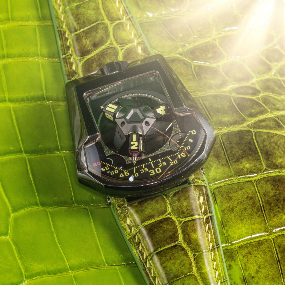 Alligator Leather Strap for Urwerk