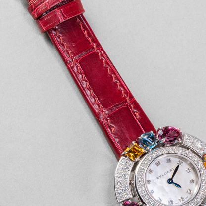Alligator Leather Strap for Bvlgari