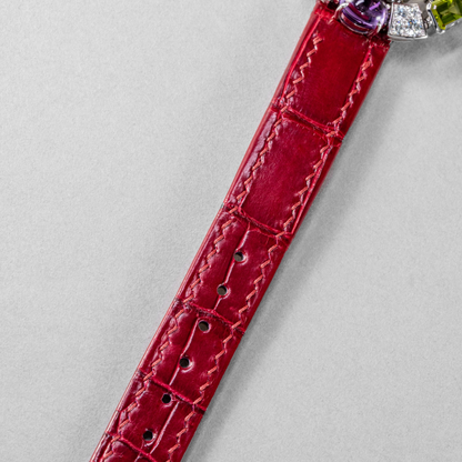 Alligator Leather Strap for Bvlgari