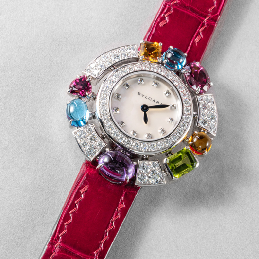 Alligator Leather Strap for Bvlgari