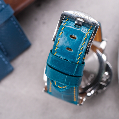 Alligator Leather Strap for Panerai Luminor