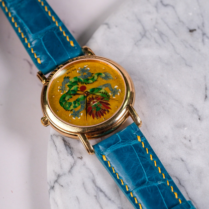 Alligator Leather Strap for Ulysse Nardin