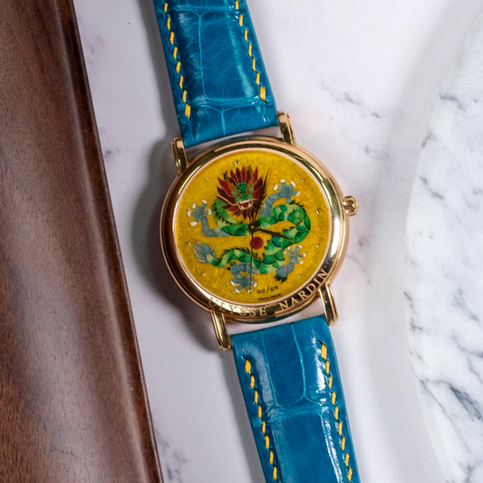 Alligator Leather Strap for Ulysse Nardin
