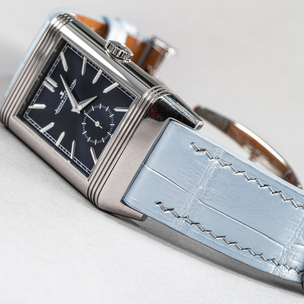 Alligator Leather Strap for Jaeger-LeCoultre Reverso