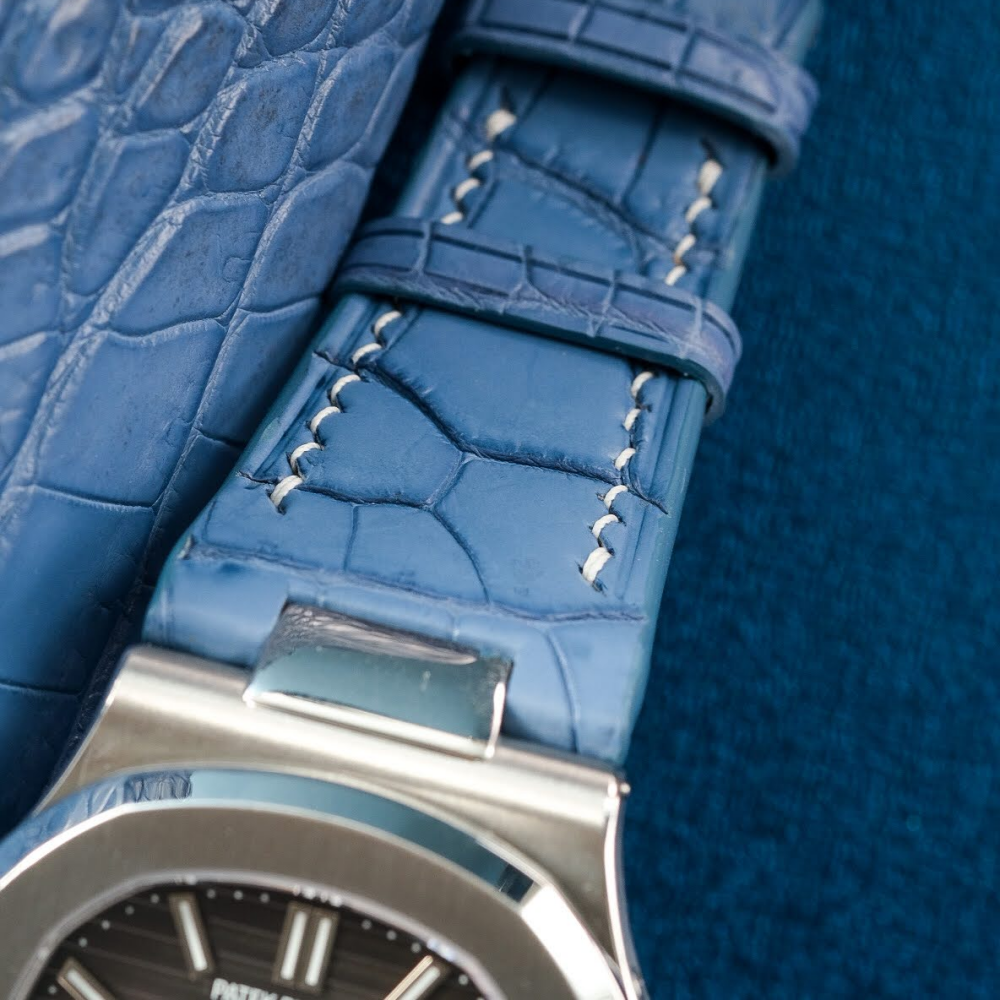 Alligator Leather Strap for Patek Philippe Nautilus