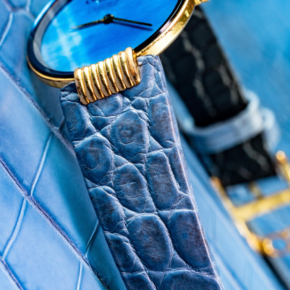 Alligator Leather Strap for Christian Dior