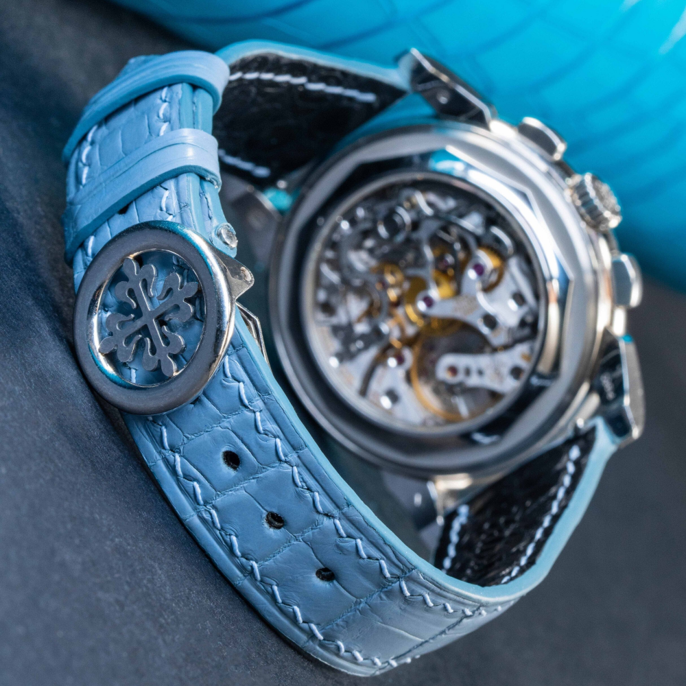 Alligator Leather Strap for Patek Philippe Grand Complications