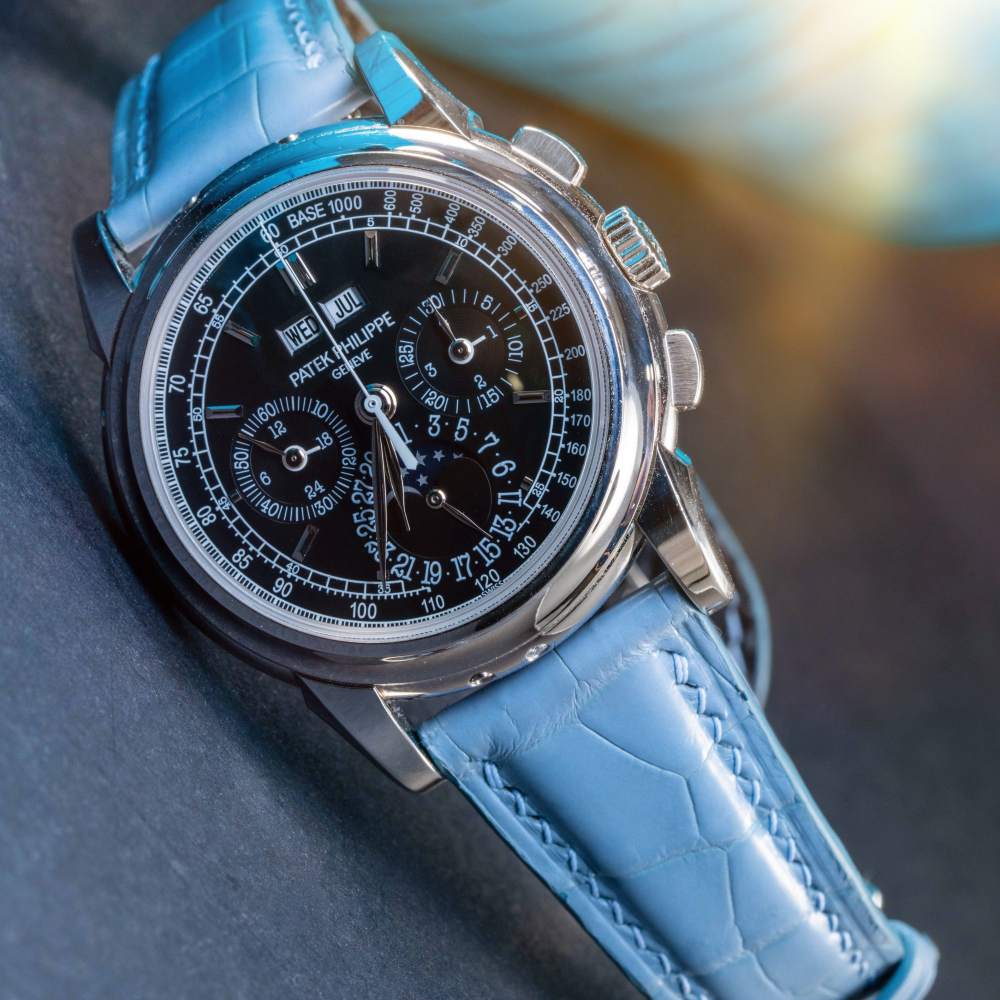 Alligator Leather Strap for Patek Philippe Grand Complications