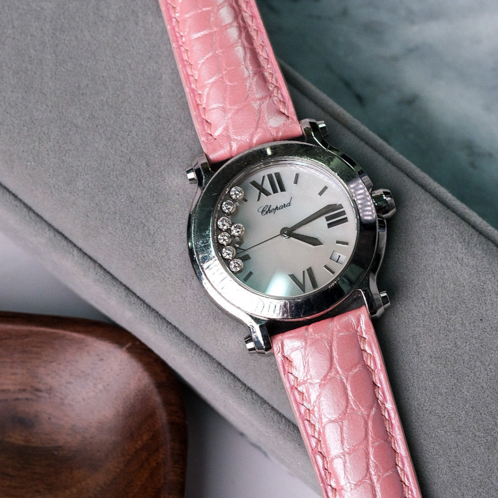 Alligator Leather Strap for Chopard