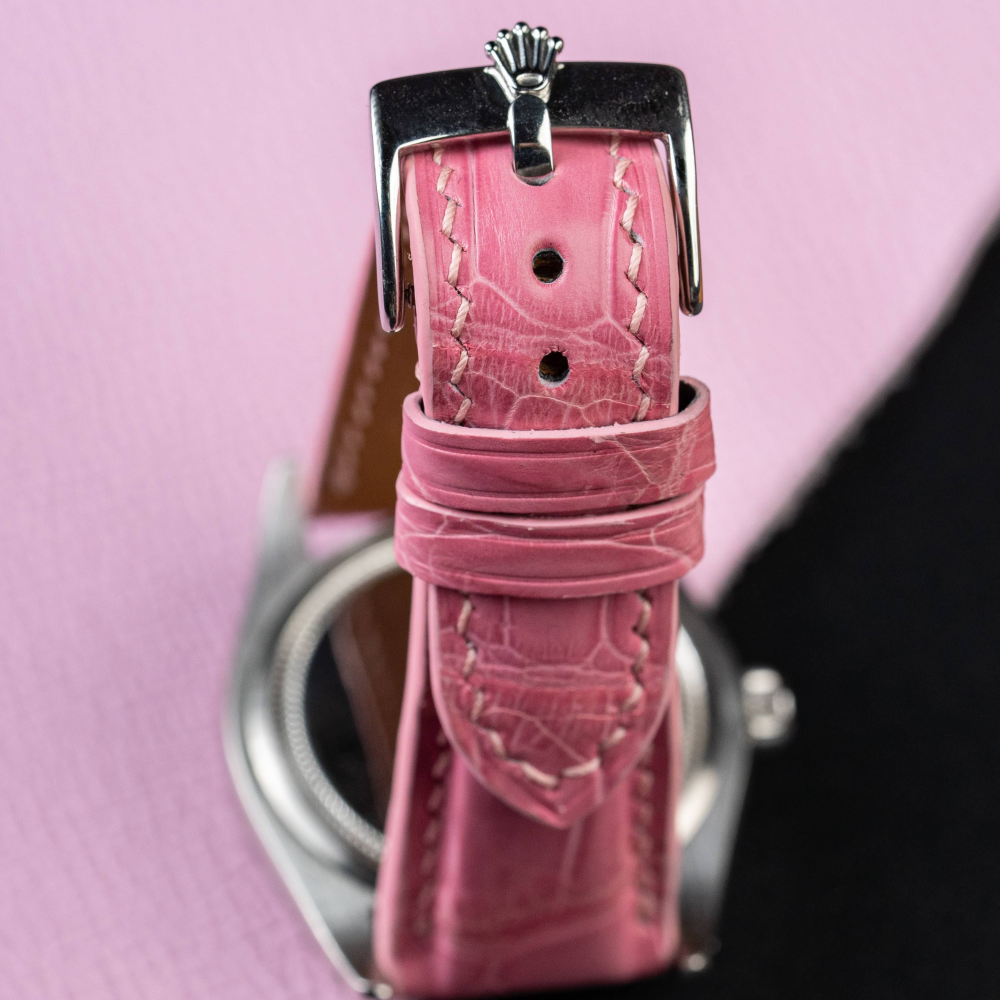 Rolex Day-Date Alligator Leather Strap – Handmade Custom Fit