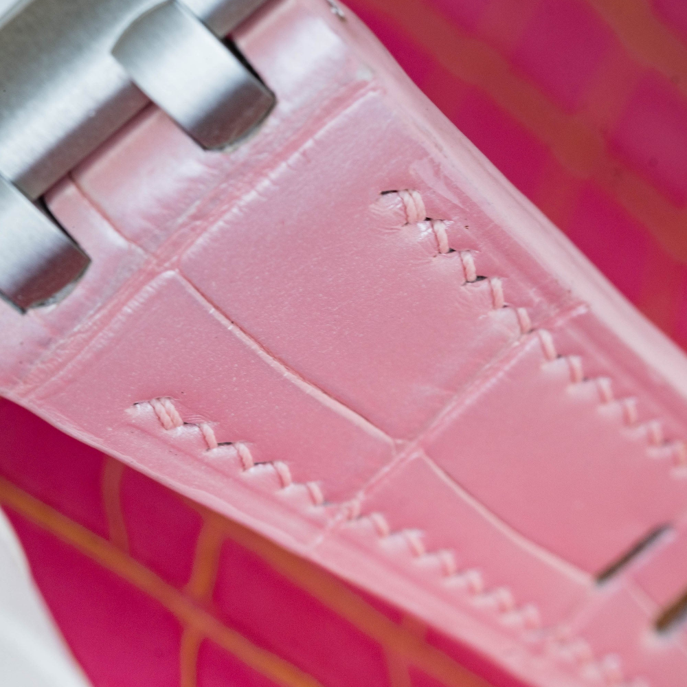 Alligator Leather Strap for AP Women's Watches