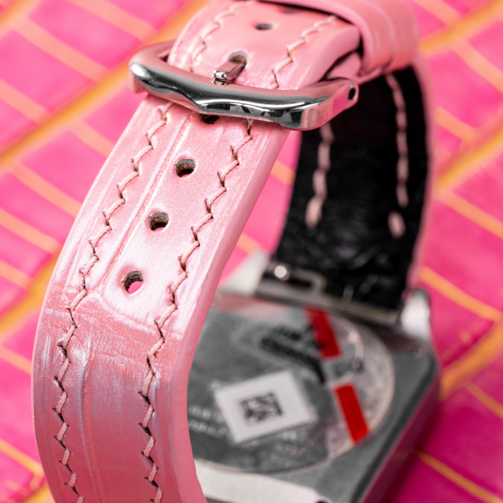 Alligator Leather Strap for Cartier Santos Dumont
