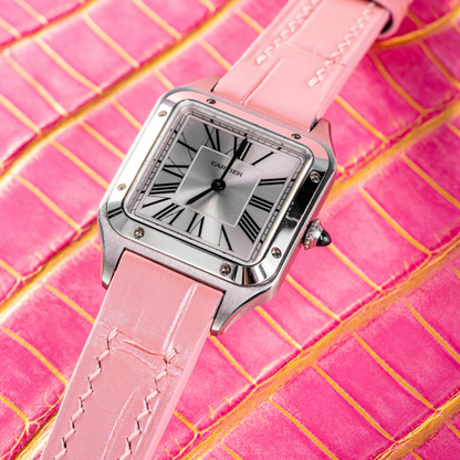 Alligator Leather Strap for Cartier Santos Dumont