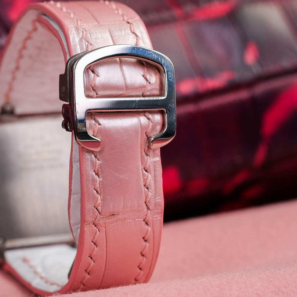 Alligator Leather Strap for Cartier Tank