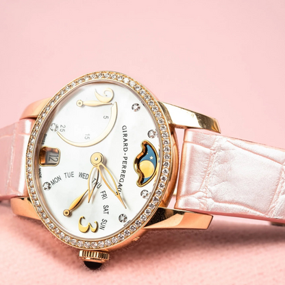Alligator Leather Strap for Girard-Perregaux