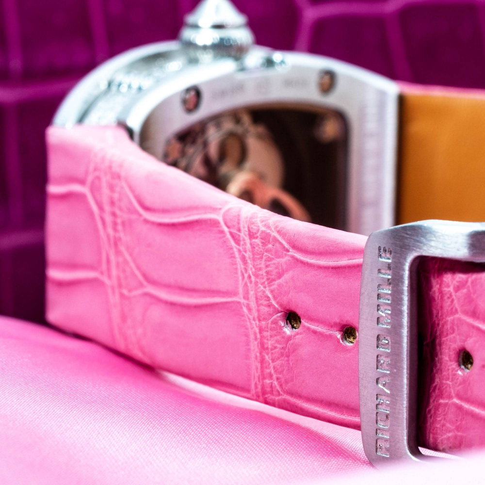 Alligator Leather Strap for Richard Mille