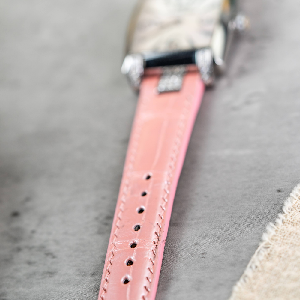 Alligator Leather Strap for Ulysse Nardin