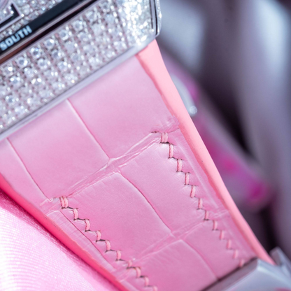 Alligator Leather Strap for Franck Muller Vanguard
