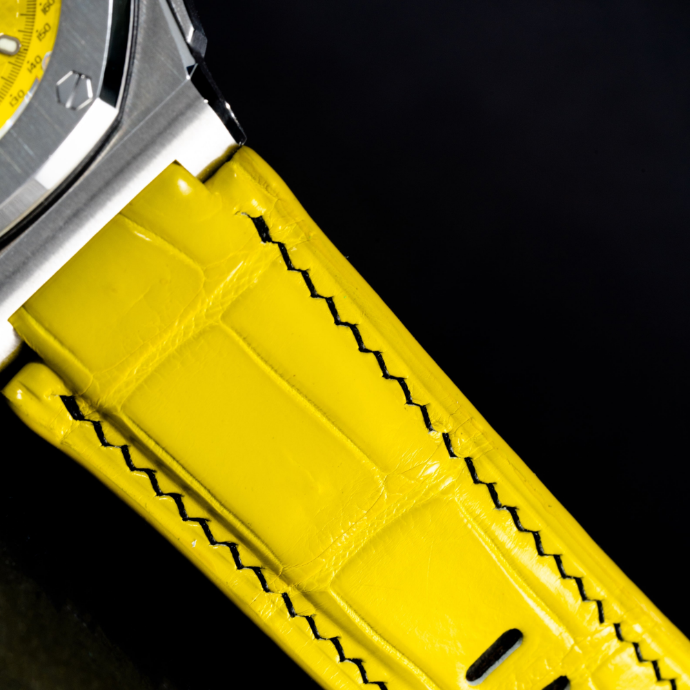 Alligator Leather Strap for AP Royal Oak Offshore 42mm