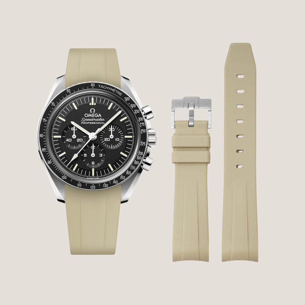 Omega Speedmaster FKM Rubber Strap