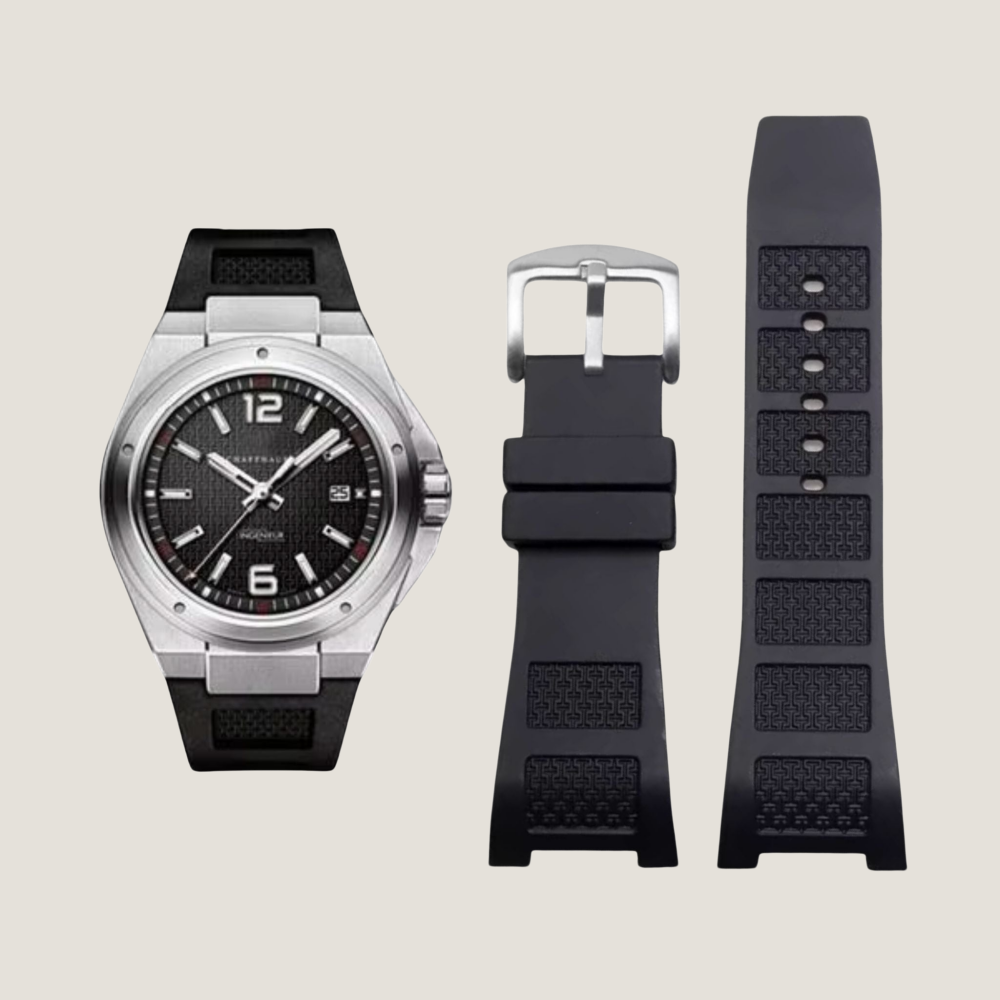 FKM Rubber Strap for IWC Ingenieur