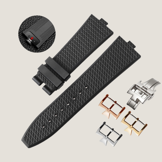 FKM Rubber Strap for Vacheron Constantin Overseas