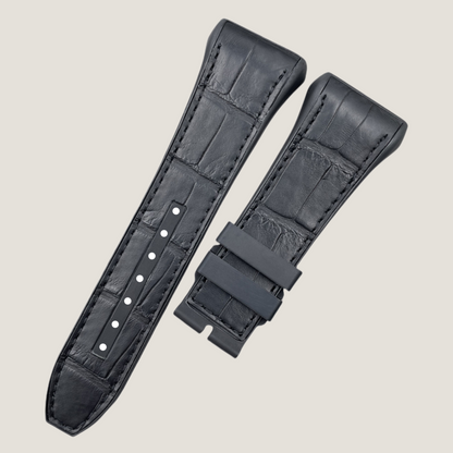 Hybrid Alligator & FKM Rubber Strap for Franck Muller Vanguard