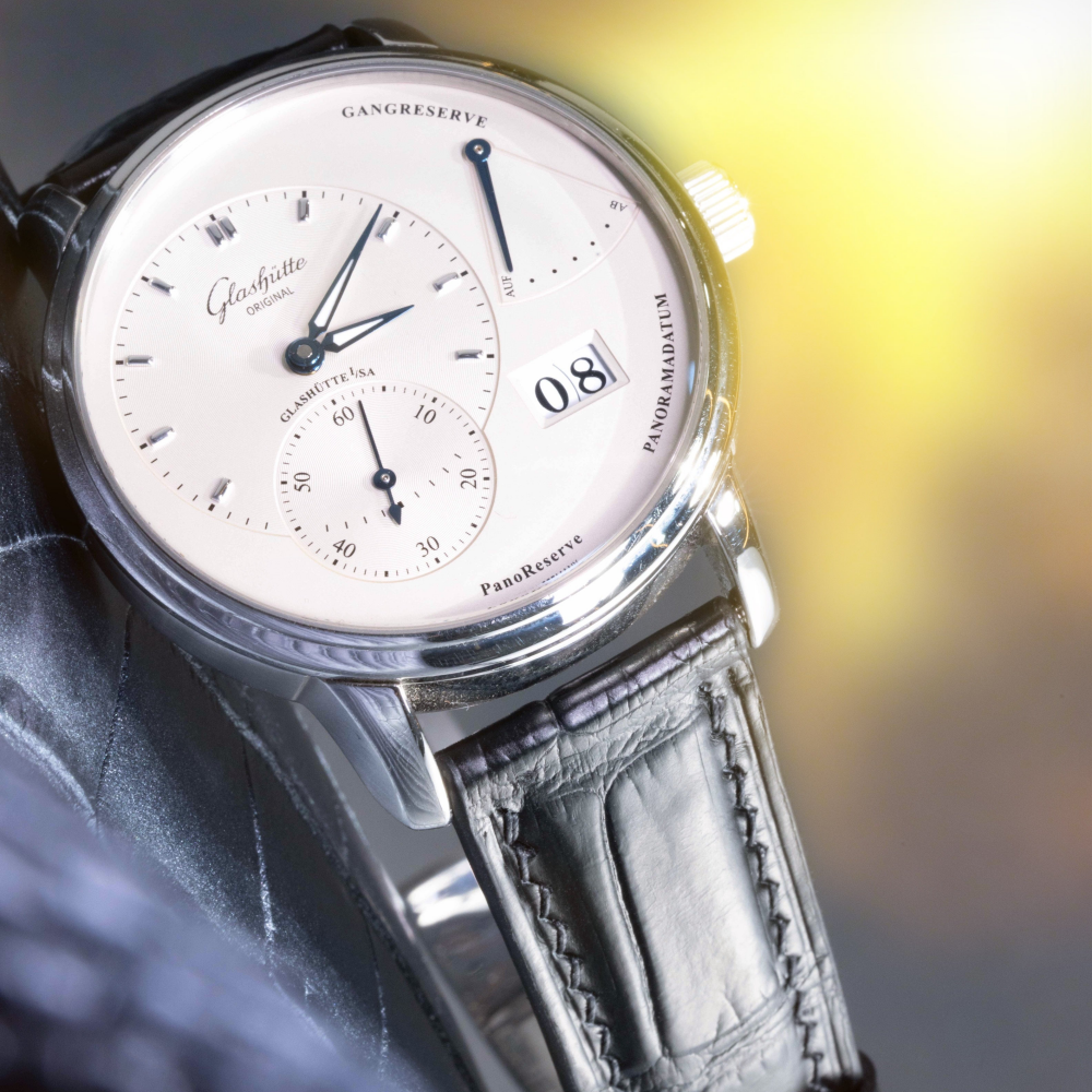 Alligator Leather Strap for Glashütte