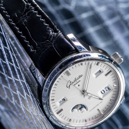 Alligator Leather Strap for Glashütte