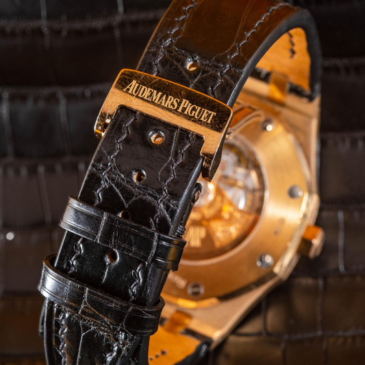Alligator Leather Strap for Audemars Piguet Royal Oak 41mm