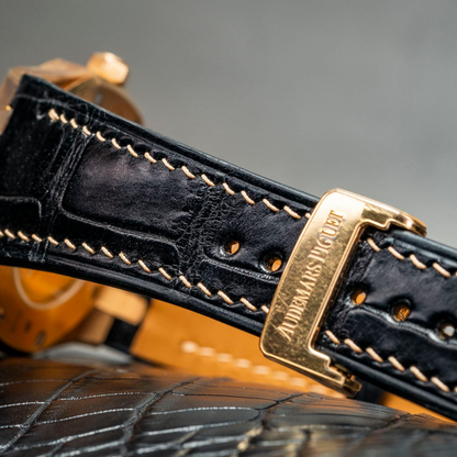 Alligator Leather Strap for Audemars Piguet Royal Oak 41mm