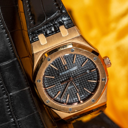 Alligator Leather Strap for Audemars Piguet Royal Oak 41mm
